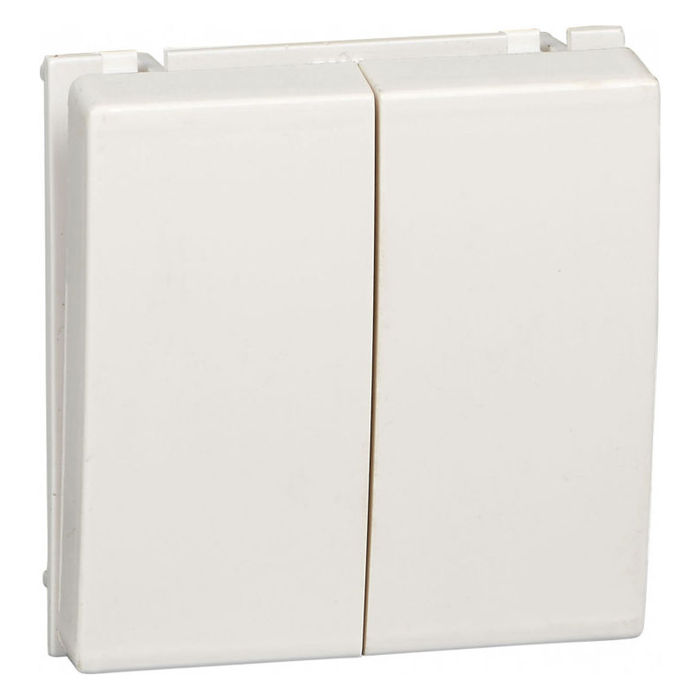 Выключатель двухклавишный Schneider Electric ALTIRA, белый, VN5U-242-BE