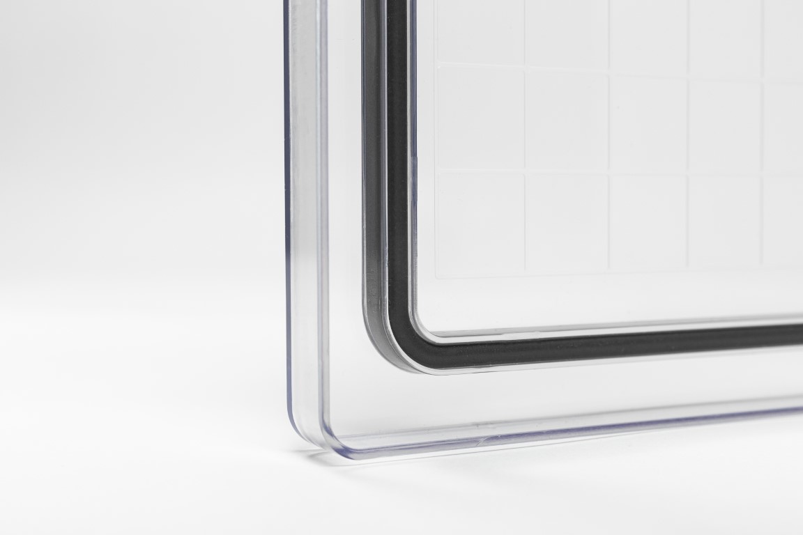 Корпус пластиковый ЩМПп прозрачная дверь 350х250х150мм УХЛ1 IP65 DYNEL