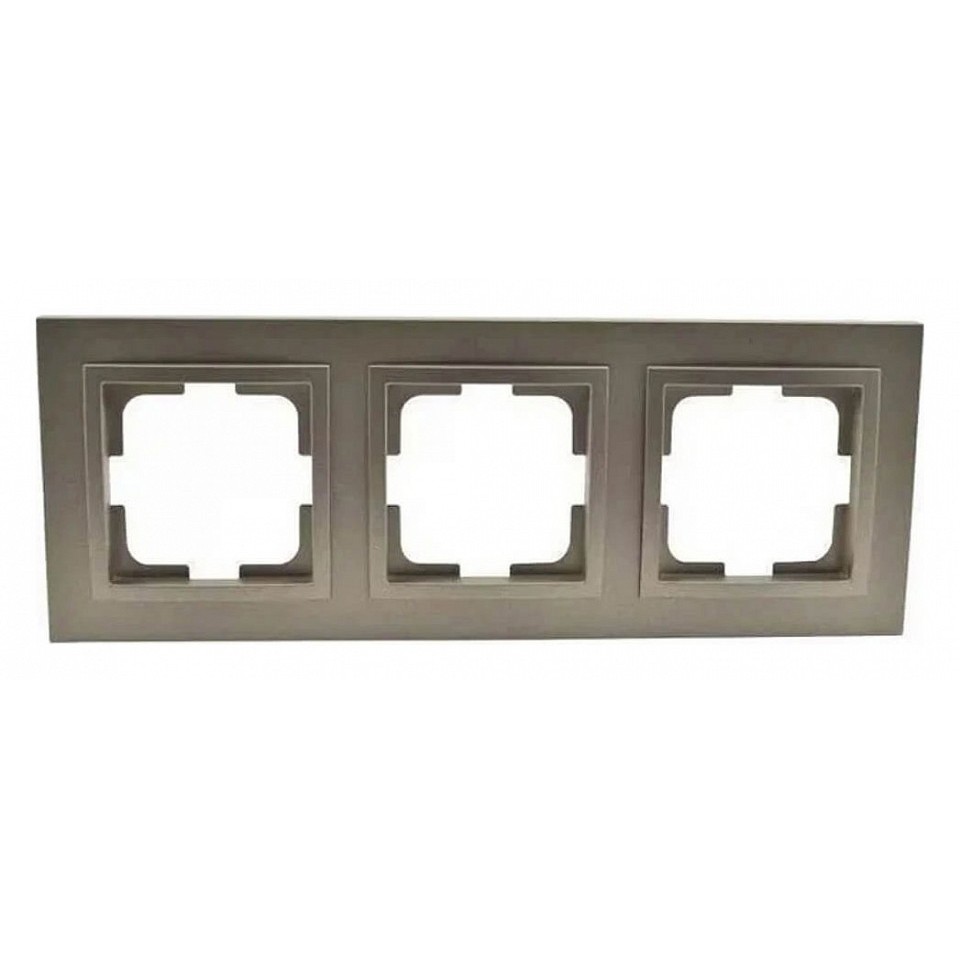 Рамка на 3 поста Mono Electric Despina антрацит 102-240000-162