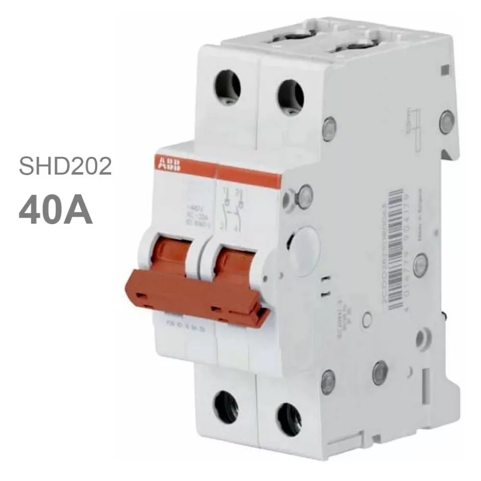 Рубильник 2п SHD202/40 ABB 2CDD272111R0040